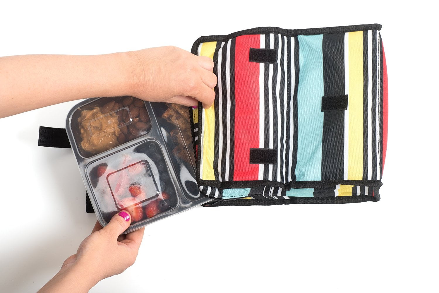 50pk 3 Compartment Reusable Food Storage Meal Prep Containers W Lids Microwave Dishwasher Safe Bento Lunch Box Stackable