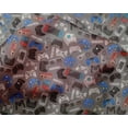 thumbnail image 5 of oneOone Silk Tabby Gray Fabric Video Game Craft Projects Decor Fabric Printed By The Yard 42 Inch Wide, 5 of 5