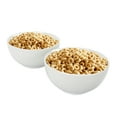 thumbnail image 4 of Gibson Home 2 Piece 7 Inch Ceramic All-Purpose Round Bowl Set in White, 4 of 6