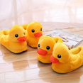 thumbnail image 3 of Duck Slippers For Women, Duck Slippers That Quack When You Walk, Rubber Duck Slippers, Cartoon Slippers, Winter Slippers, 3 of 5