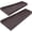 Brown, variant on 2 Pack Rubber Downspout Splash Block Rain Gutter Down Spout Drain Trays Gray