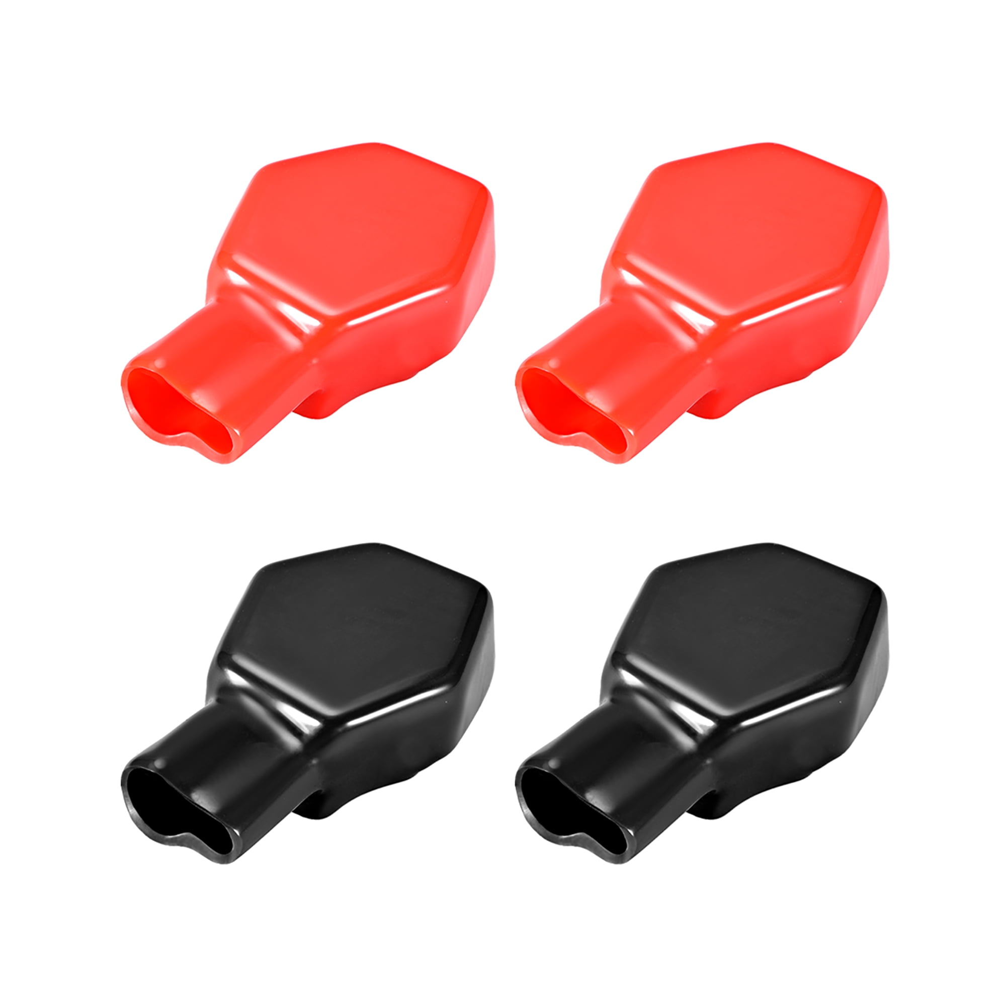 Electrical Battery Terminal Insulating Rubber Protector Cover Red Black