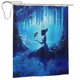thumbnail image 1 of Cortina de ducha de princesa y sapo, juego de cortinas de ducha con dibujos animados encantadores para el baño de niños, niñas, dormitorios universitarios, accesorios de decoración de baño a prueba, 1 of 8