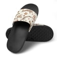 thumbnail image 4 of GZHJMY Stylish Slides for Women Men, Coffee Bean Soft Flexible Slip-on Sandals Slippers, 4 of 7