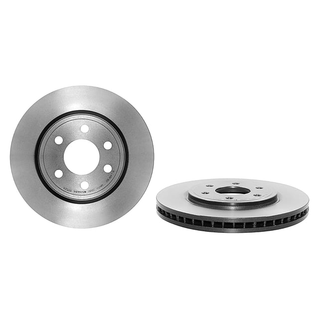 Kit 2 Discos Ventilados Front Frontier 2005 A 2019 Nissan BREMBO .