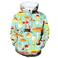 thumbnail image 2 of Sudadera con capucha con estampado 3D de dibujos animados de plantas y hongos, sudadera deportiva informal de manga larga para hombre, sudadera para primavera y otoño, sudaderas para niños, 2 of 5