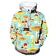 thumbnail image 2 of Sudadera con capucha con estampado 3D de dibujos animados de plantas y hongos, sudadera deportiva informal de manga larga para hombre, sudadera para primavera y otoño, sudaderas para niños, 2 of 5