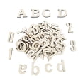 thumbnail image 2 of 124 Pieces Wooden Letters Full Alphabet Home Decor Name Crafts Party Hanging, 2 of 8