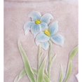 thumbnail image 5 of Wind & Weather Weather-Resistant Resin Rumpled Bag Planter with Iris Design - Pink, 5 of 7