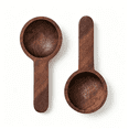 thumbnail image 2 of Coffee Scoop for Ground Coffee 2PCS, Walnut Wooden Scoops for Canisters,Small Wooden Spoons,Coffee Spoons for Coffee Bean Storage, Coffee Measuring Spoon,Bath Salt Scoop,Scoops for Jars, 2 of 7