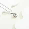 thumbnail image 6 of Always In My Heart - Teardrop Urn Necklace for Ashes With Flower Decorative Design Cremation Jewelry for Ashes Flower Urn Necklace w/Funnel Filler Memorial Keepsake Jewelry for Women, 6 of 8