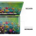 thumbnail image 4 of DesignSkinz Abstract Flower Meadow Full-Body Skin Decal Wrap Cover for MacBook Air 15" M2/M3 (A2941/A3114), 4 of 9