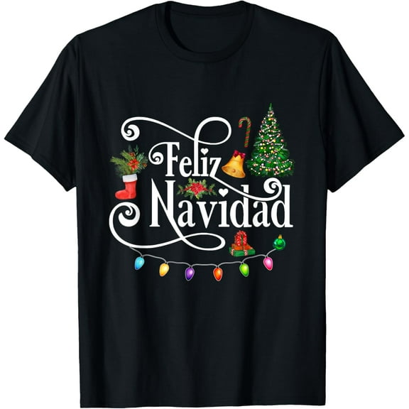 Mexican Christmas Feliz Navidad - Spanish Christmas T-Shirt
