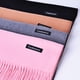 thumbnail image 2 of Bufanda de cachemir de invierno para mujer, bufandas de marca de lujo para hombre, pañuelo con borlas para mujer, chal de pashmina grueso y sólido para mujer, 2 of 5