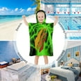 thumbnail image 5 of Prestonplayz Hooded Towel for Kids - Toddler Bath Towel Kids Beach Towel with Hood, Girls Boys Pool Swim Cover-up Quick Dry, Microfiber Soft Poncho Towel, 5 of 8