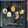 thumbnail image 2 of Pegatinas de decoración navideña para ventana, adhesivos de cristal para árbol de Navidad, de 1 a 5 piezas, regalos de Papá Noel, 2 of 4
