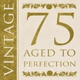 thumbnail image 2 of CafePress - Fancy Vintage 75Th Birthday Tote Bag - Unisex Canvas Tote Bag, Beige, 1-Piece, 2 of 7