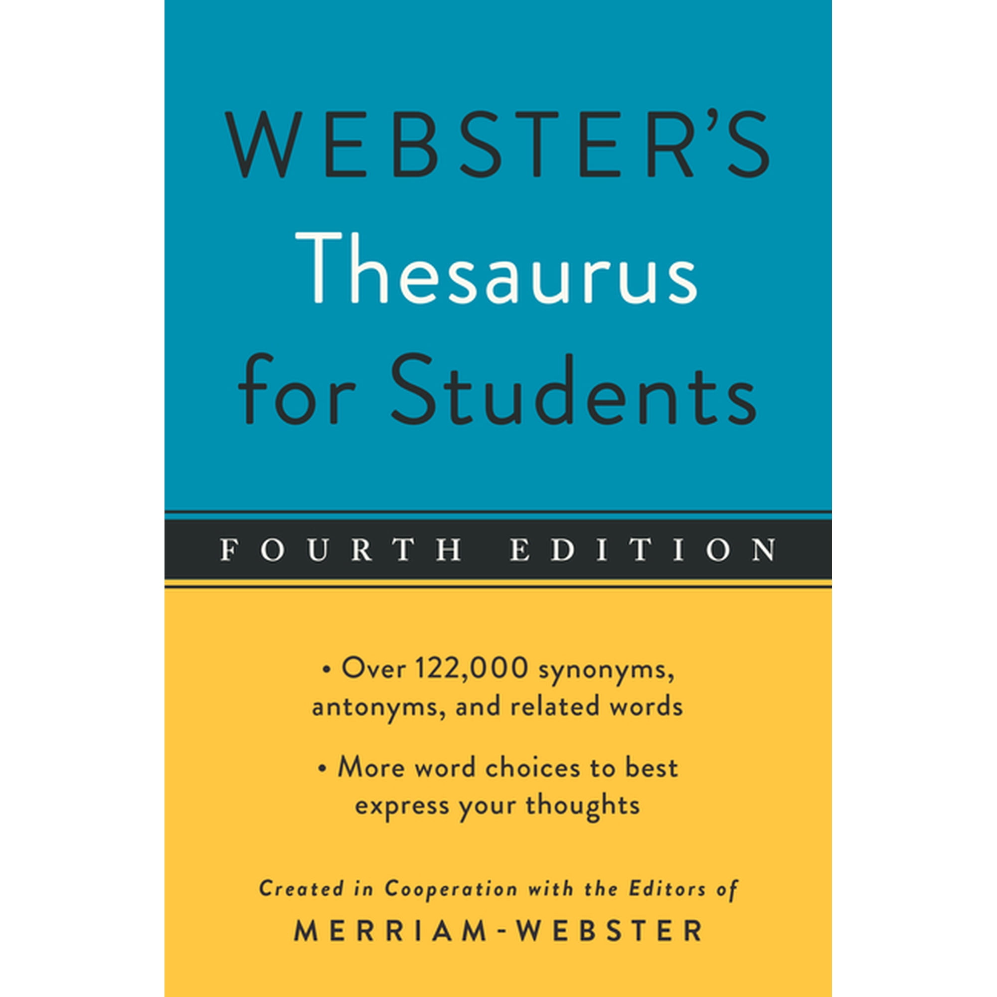 Webster's Thesaurus for Students, (Fourth Edition) (Paperback)