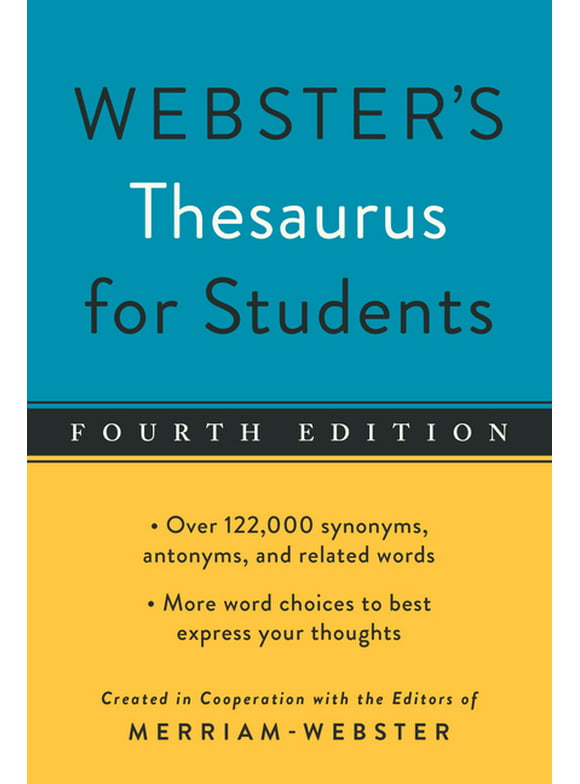 Webster's Thesaurus for Students, Fourth Edition (Paperback)