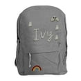 thumbnail image 1 of Corduroy Backpack For School Kids With Custom Name Embroidery On Rope Strap Durable Bookbag For Boys And Girls, 1 of 8