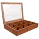 thumbnail image 4 of ColoMX Mesa de joyería de madera Joya de joyería Caja de almacenamiento de compartimento, 4 of 8
