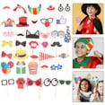 thumbnail image 2 of 36 piezas de accesorios para fotomatón, ideales para bodas, cumpleaños, carnavales, despedidas de soltera y disfraces., 2 of 7