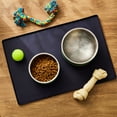 thumbnail image 2 of Vibrant Life Large Silicone Pet Feeding Mat, Black, 23.5" x 16", 2 of 5