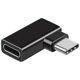 thumbnail image 1 of 90 Degree USB C Adapters, Standard TypeC Male to Female Adapters, USB C Male to Female Extenders for Laptops Tablets Red, 1 of 4