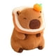 thumbnail image 4 of Muñeco de peluche de carpincho, lindo animal de peluche de carpincho, animal de peluche de dibujos animados de 30 cm, suave pan de naranja oscuro, 4 of 9