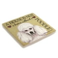 thumbnail image 3 of Animal POODLE - HOUSE Stone Stone Coaster Easel 24656, 3 of 3