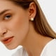 thumbnail image 2 of Pendientes de cuatro hojas para mujer, diseño ligero, temperamento, pendientes exquisitos y compactos de alta gama, 2 of 7