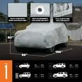 thumbnail image 5 of Budge Ultra SUV Car Cover, Durable, UV & Water-Resistant SUV Protection, Size 1 for Midsize Vehicles, 5 of 9