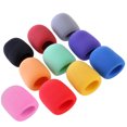 thumbnail image 3 of OULII Assorted Color Handheld Microphone Windshield Cover Durable Foam for Karaoke and Conferences, 3 of 7