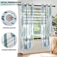 thumbnail image 3 of Yayeee Window Curtains Set of 2 for Living Room Light Filtering 63"x52", Blue Green Tree Pattern, 3 of 7
