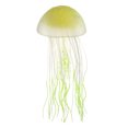 thumbnail image 1 of Decoración de medusas para pecera, medusas fluorescentes de silicona, adornos brillantes, decoración de acuario con ventosa, amarillo, 2,8 "x 5,5", 1 of 7