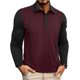 thumbnail image 1 of pstuiky camisas de hombre de manga larga, Blusas casuales de moda para hombre, de color liso, con botones, bolsillos, manga larga y cuello redondo camisetas de hombre l, 1 of 8