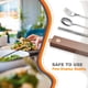thumbnail image 4 of Conjuntos de vajillas Utensilios de cocina 304 Utensilios de acero inoxidable Conjunto de kits de vajilla portátiles Cucharas irrompibles con caso Camping tipo 6 sidaley HA012710-06, 4 of 7