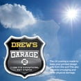 thumbnail image 5 of Drew's Garage I Can Fix Everything But Stupid 6 inch X 6 inch Shield Shaped Commercial Grade Plastic Sign To last, Gift for Dads and Uncles Classic Americana Crafted in the USA, 5 of 6