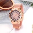 thumbnail image 3 of RYRDWP Montre Décontractée vansvar Quartz Bracelet en Acier Inoxydable avec Strass, 3 of 8