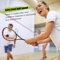 thumbnail image 4 of 3 Pcs Blue Dot Squash Balls - Fast Speed Training Balls for Professional Players, 4 of 8