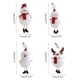 thumbnail image 3 of De Felpa Muñeco De Peluche De Navidad Colgante Colgante Papá Noel Muñeco De Nieve Ángel Colgante Regalos De Navidad Para Familiares Y Amigos Kearding HA044545-03, 3 of 6
