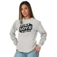thumbnail image 3 of Do What You Love Quote Cute Inspiring Plus Size Long Sleeve Graphic Tee Shirt Brisco Brands 2X, 3 of 5