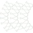 thumbnail image 3 of Shisuyan 100pcs Ceiling Tile Hooks Ceiling Hanging Hook Clips Drop Ceiling Hooks Drop Ceiling Metal Hook, 3 of 8