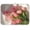 Tulip Table, variant on Iauyy Dish Drying Mat for Kitchen Counter, Super Absorbent & Hanging 16x18 / 18x24 Inch (S/M) Two White Buttercups