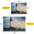 thumbnail image 4 of FREEAMG Puzzle- Dark Sky Lighthouse Jigsaw Puzzles, 500 Piece Puzzles for Family - Fun Intellectual Decompressing Educational Games, 4 of 7