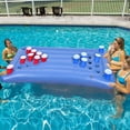 thumbnail image 5 of Jinsinto Adult Inflatable Pool Mat, Inflatable Game Floating Floating Billiard Table Game - 24 Cup Hole, 5 of 5
