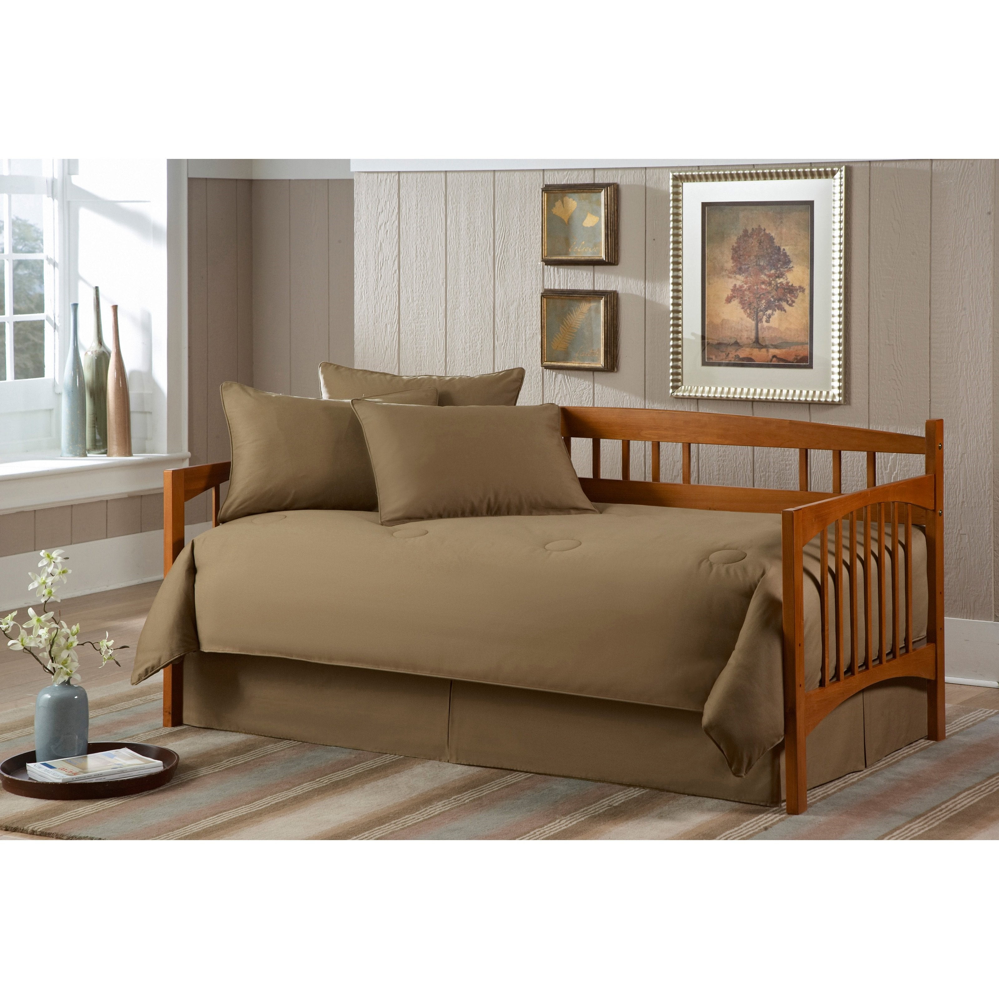 Southern Textiles Khaki Daybed Ensemble