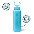 thumbnail image 2 of Botella térmica ThermoFlask de 1,2 L, aislada, a prueba de fugas, azul, 2 of 5