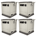 thumbnail image 1 of Suncast Swivel Hose Reel Storage Hideaway w/Smart Trak Hose Guide & Bin (4 Pack), 1 of 6