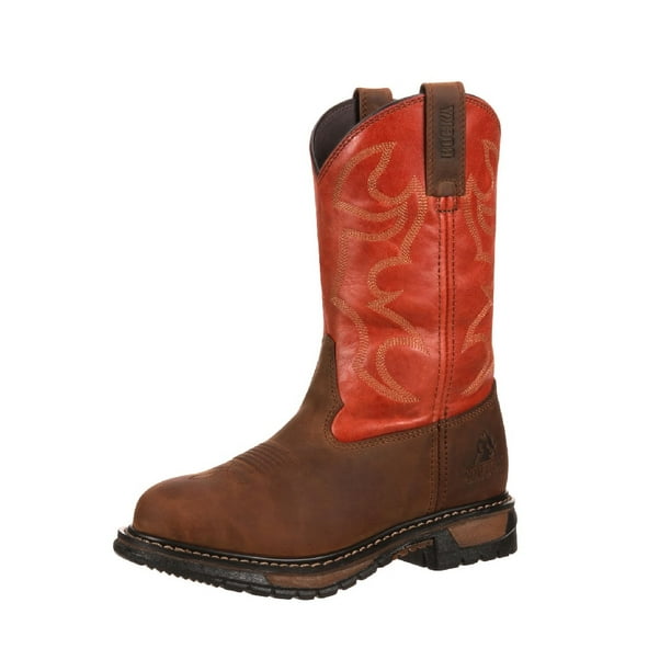 Women's Rocky 10" Roper Original Ride Steel Toe RKYW092" Boot Walmart
